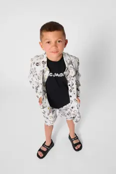 Marc Jacobs tricou de bumbac pentru copii imagine