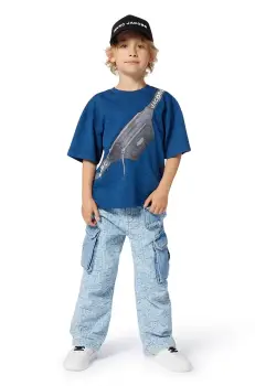 Marc Jacobs tricou de bumbac pentru copii cu imprimeu, W60453 imagine