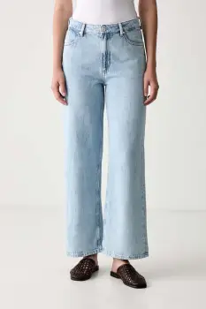 Marc O'Polo blugi wide leg pentru femei imagine