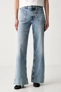 Marc O'Polo blugi wide leg pentru femei imagine