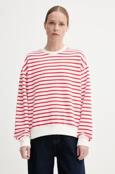 Marc O'Polo bluza culoarea alb, cu imprimeu, 5000005482 imagine