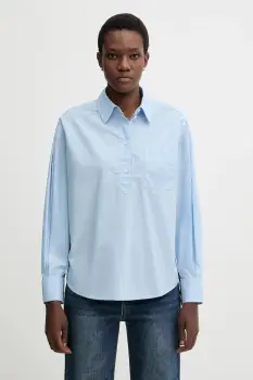 Marc O'Polo bluza din bumbac uni, 5000007470 imagine