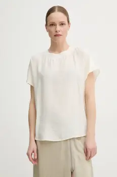 Marc O'Polo bluza femei, culoarea bej, uni, M03111841007 imagine