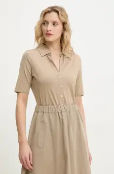 Marc O'Polo bluza femei, culoarea verde, neted, 503205251183 imagine