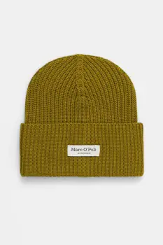 Marc O'Polo caciula din bumbac culoarea rosu, bumbac, din tesatura unia, M09605901141 imagine