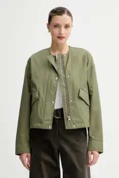 Marc O'Polo geaca culoarea verde, de tranzitie, oversize, 506127070055 imagine