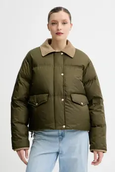 Marc O'Polo geaca de puf culoarea verde, de iarna, oversize, 509111970099 imagine