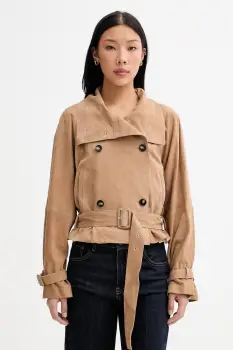 Marc O'Polo geaca oversize pentru femei, din piele intoarsa imagine