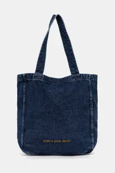 Marc O'Polo geanta de bumbac culoarea bleumarin, 5000007433 imagine