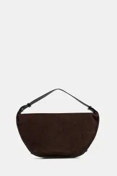 Marc O'Polo geanta de mana din piele intoarsa culoarea maro, 5000009151 imagine