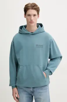 Marc O'Polo hanorac de bumbac barbati, cu gluga, neted, 5000006248 imagine