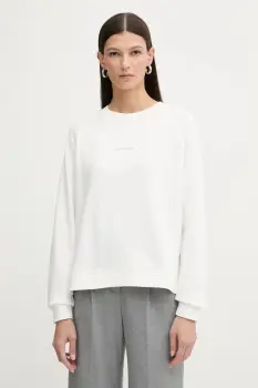 Marc O'Polo hanorac de bumbac culoarea alb, uni, 5000009291 imagine