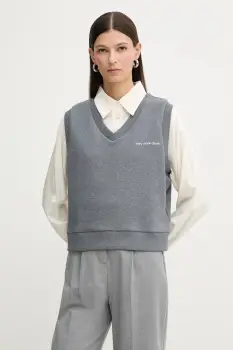 Marc O'Polo hanorac de bumbac culoarea gri, melanj, 5000007694 imagine