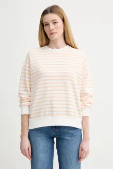 Marc O'Polo hanorac de bumbac culoarea portocaliu, cu imprimeu, 5000007892 imagine