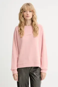 Marc O'Polo hanorac de bumbac culoarea roz, uni, 5000007104 imagine