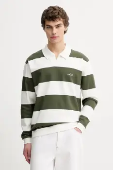 Marc O'Polo hanorac de bumbac culoarea verde, cu imprimeu, 5000007716 imagine