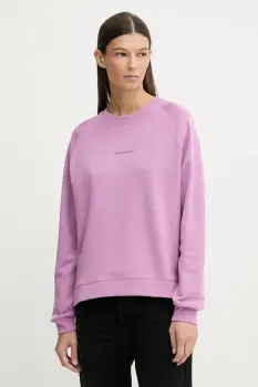 Marc O'Polo hanorac de bumbac culoarea violet, uni, 5000009291 imagine