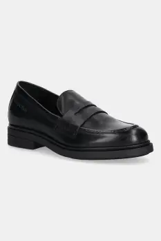 Marc O'Polo mocasini de piele Paula culoarea negru, cu toc plat, 50712073201136 imagine