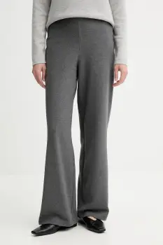 Marc O'Polo pantaloni culoarea gri, drept, high waist, M10303219055 imagine
