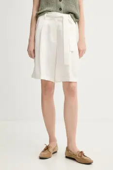 Marc O'Polo pantaloni scurti de dama cu lyocell imagine