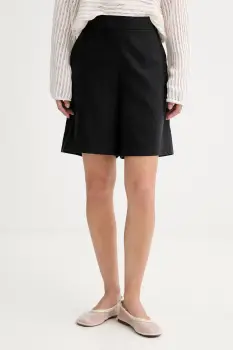 Marc O'Polo pantaloni scurti pentru femei, cu amestec de in imagine