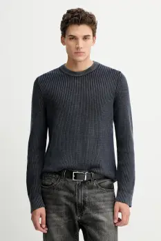 Marc O'Polo pulover de bumbac culoarea bleumarin, 5000007901 imagine