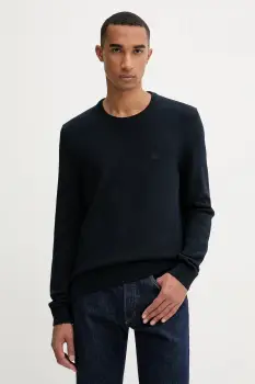 Marc O'Polo pulover de bumbac culoarea bleumarin, light, B21502360074 imagine