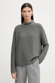 Marc O'Polo pulover de bumbac culoarea gri, light, cu turtleneck, 600600660271 imagine