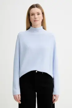 Marc O'Polo pulover de bumbac light, cu turtleneck, 600600660271 imagine