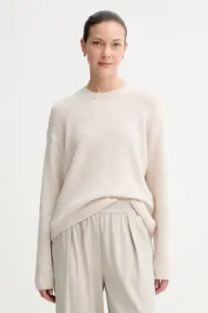 Marc O'Polo pulover de lana culoarea bej, light, 508612160463 imagine