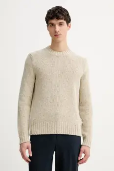 Marc O'Polo pulover din amestec de lana culoarea bej, 5000007626 imagine