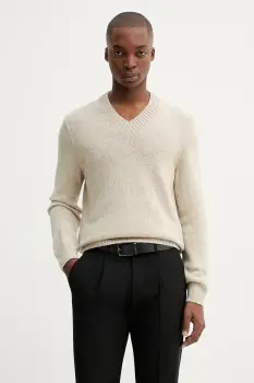 Marc O'Polo pulover din amestec de lana culoarea bej, 530512260178 imagine