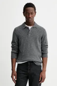 Marc O'Polo pulover din amestec de lana culoarea gri, light, 530506660390 imagine