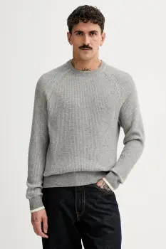 Marc O'Polo pulover din amestec de lana culoarea gri, light, 531516060208 imagine