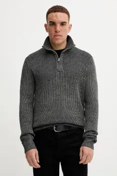 Marc O'Polo pulover din amestec de lana culoarea gri, M29507960118 imagine