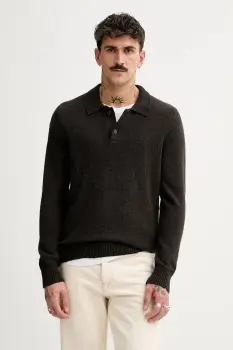 Marc O'Polo pulover din amestec de lana culoarea maro, light, 530506660390 imagine