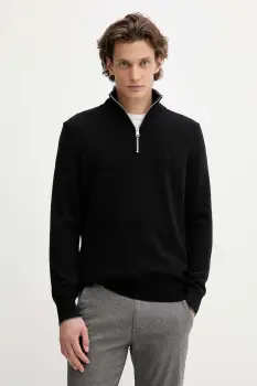Marc O'Polo pulover din amestec de lana culoarea negru, light, 529514460314 imagine