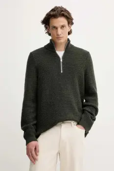 Marc O'Polo pulover din amestec de lana culoarea verde, calduros, 5000007327 imagine