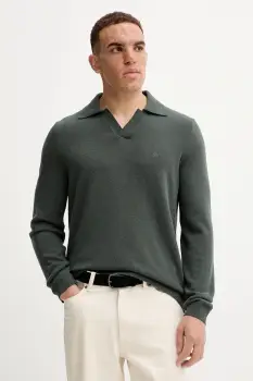 Marc O'Polo pulover din amestec de lana culoarea verde, light, 529514460150 imagine