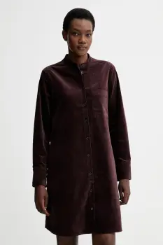 Marc O'Polo rochie culoarea maro, mini, drept, 510023521337 imagine