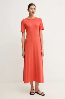 Marc O'Polo rochie culoarea portocaliu, maxi, evazati, 503308759149 imagine