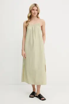 Marc O'Polo rochie culoarea verde, midi, drept, 5000006348 imagine