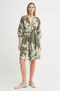 Marc O'Polo rochie culoarea verde, mini, drept, 506091521197 imagine