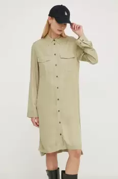 Marc O'Polo rochie culoarea verde, mini, drept imagine