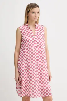 Marc O'Polo rochie din bumbac culoarea bej, mini, evazati, 516080921135 imagine