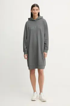 Marc O'Polo rochie din bumbac culoarea gri, mini, oversize, 600407359001 imagine