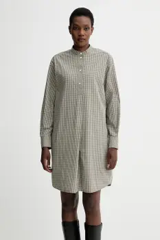 Marc O'Polo rochie din bumbac culoarea verde, mini, oversize, 5000007196 imagine