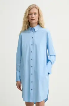 Marc O'Polo rochie din bumbac mini, drept, 502101221047 imagine