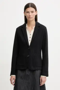 Marc O'Polo sacou culoarea bleumarin, un singur rand de nasturi, cu imprimeu, 600305058067 imagine