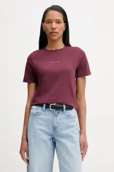 Marc O'Polo Tricou basic de dama din bumbac imagine